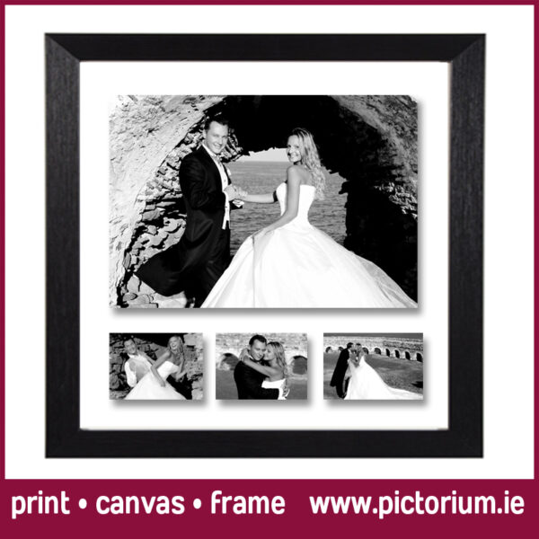WEDDING PHOTO COLLAGE BLACK AND WHITE Print, canvas Framed.Pictorium Photoshop Monkstown Dublin We Design and Print Personalised Photo Collages. Unique designs. Canvas, Printed, Framed, Block Float, Frame. Delivered all around Ireland. Birthday, Anniversary, Engagement, Wedding, Mothers Day, Fathers Day, Valentines Day, Christmas Gifts