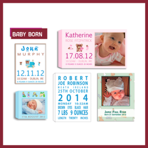 PHOTO COLLAGES Baby Born & Nursery Art