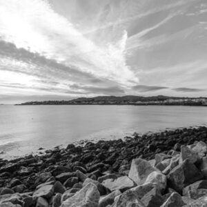 Lulu Landscape Photographs for Sale. Dun Laoghaire Seascape Printed onto Canvas or Framed. Lulu Photography at The Pictorium Monkstown Dublin. New Baby, Christeneting, Communion, Family Wedding Birthday Anniversary Events.