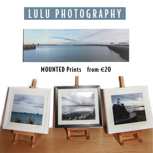 Lulu Landscape Photographs for Sale. Lulu Photography at The Pictorium Monkstown Dublin. New Baby, Christeneing, Communion, Family Wedding Birthday Anniversary Events.