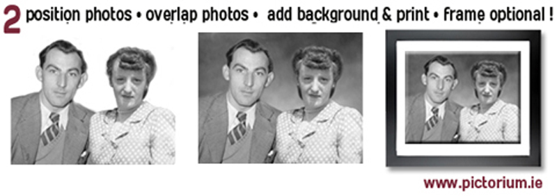BLOG PHOTO EDITING RETOUCHING SERVICESParents Photo. Add person to photo - combine two photos. The Pictorium Photo Restoration Editing Digital Manipulation & Touch up of photos, Remove Add People & Objects, Change backgrounds, Torn Damaged Faded Creased Water Damaged Photos Professionally restored and Printed onto Paper, Canvas & Framed in one of our many Photo Frames. We work with customers Nationwide