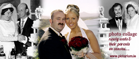 WEDDING_PHOTO-COLLAGE_The-Pictorium_Dublin_Glenageary_Dun-Laoghaire_Dalkey_Blackrock-Photo-Printing_Canvas_Photo-Block_Photo-Frame_Wedding-Anniversary-Engagement_Gift